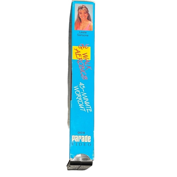 QVC WALK AEROBICS wLeslie Sansone VHS RARE HARD TO FIND VINTAGE COLLECTIBLE EUC - Picture 3 of 5